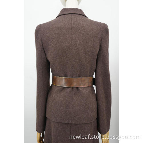 Damen gewebter Modeblazer